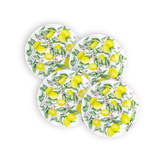 Lemon Print Melamine Salad Plates, 8-Inch, Set of 4 - Image 1
