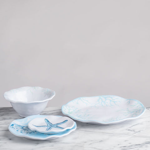 Coastal Sea Life Cereal Bowls, 6.5-Inch, Set of 4 - Image 5