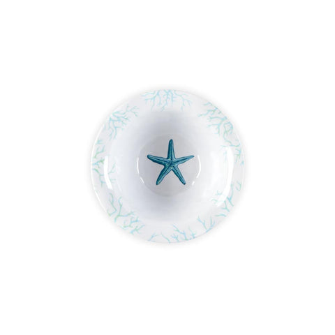 Coastal Sea Life Cereal Bowls, 6.5-Inch, Set of 4 - Image 2