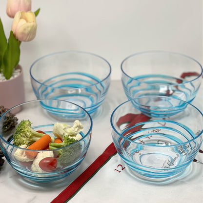 Blue Swirl Acrylic Bowls, 5.5-Inch - Image 8