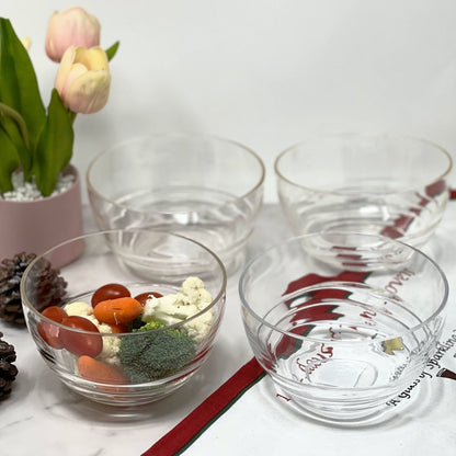 Clear Swirl Acrylic Bowls, 5.5-Inch - Image 2