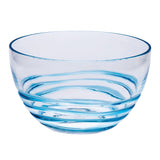 Blue Swirl Acrylic Bowls, 5.5-Inch
